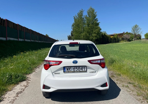 Toyota Yaris cena 57800 przebieg: 86000, rok produkcji 2018 z Miastko małe 781